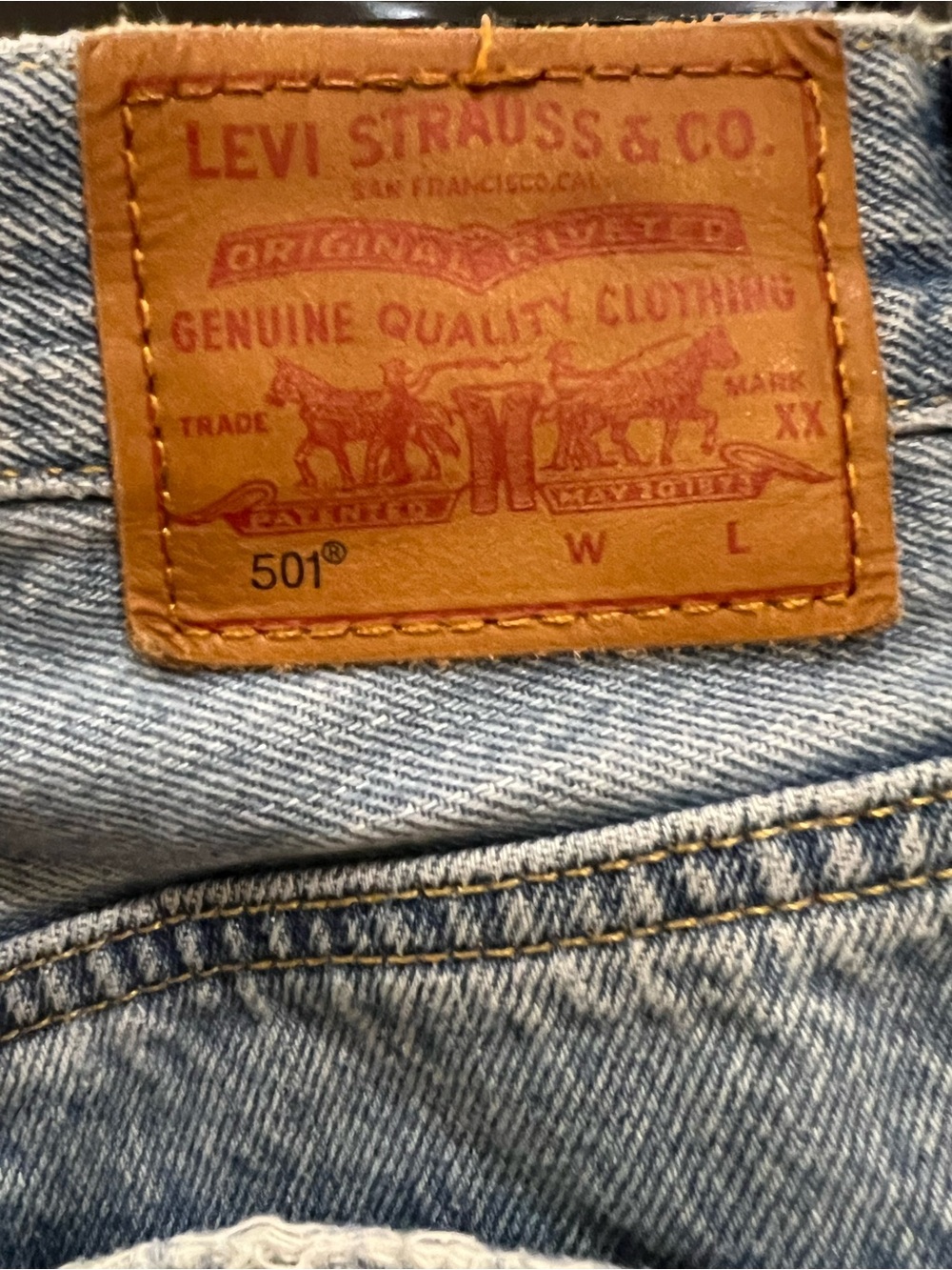Levi’s Cutoff Shorts - Picture 6 of 8